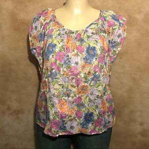 Tommy Hilfiger Floral Top, Size XL